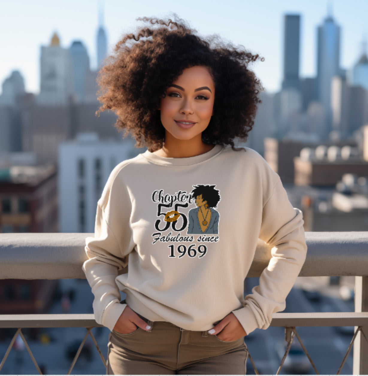 Custom fabulous since…. Sweatshirt