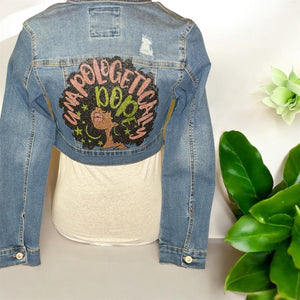 UNAPOLOGETICALLY DOPE CROP JACKET