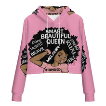 Load image into Gallery viewer, #IAMHER CUSTOM CROPPED HOODIES
