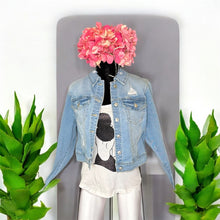 Load image into Gallery viewer, UNAPOLOGETICALLY DOPE DEMIN JACKET
