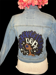 UNAPOLOGETICALLY DOPE DEMIN JACKET