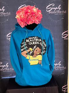 #IAMHER TURQUOSE HOODIE