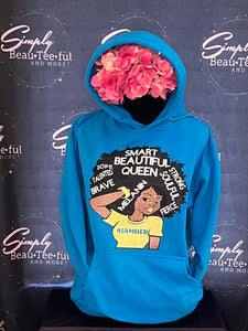 #IAMHER TURQUOSE HOODIE