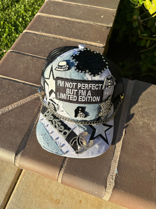Positive Mind • Positive Vibes • Positive Life Custom Bling Cap