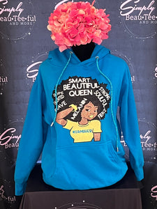 #IAMHER TURQUOSE HOODIE