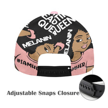 Load image into Gallery viewer, #IAMHER BASEBALL CAP BROWN/PINK
