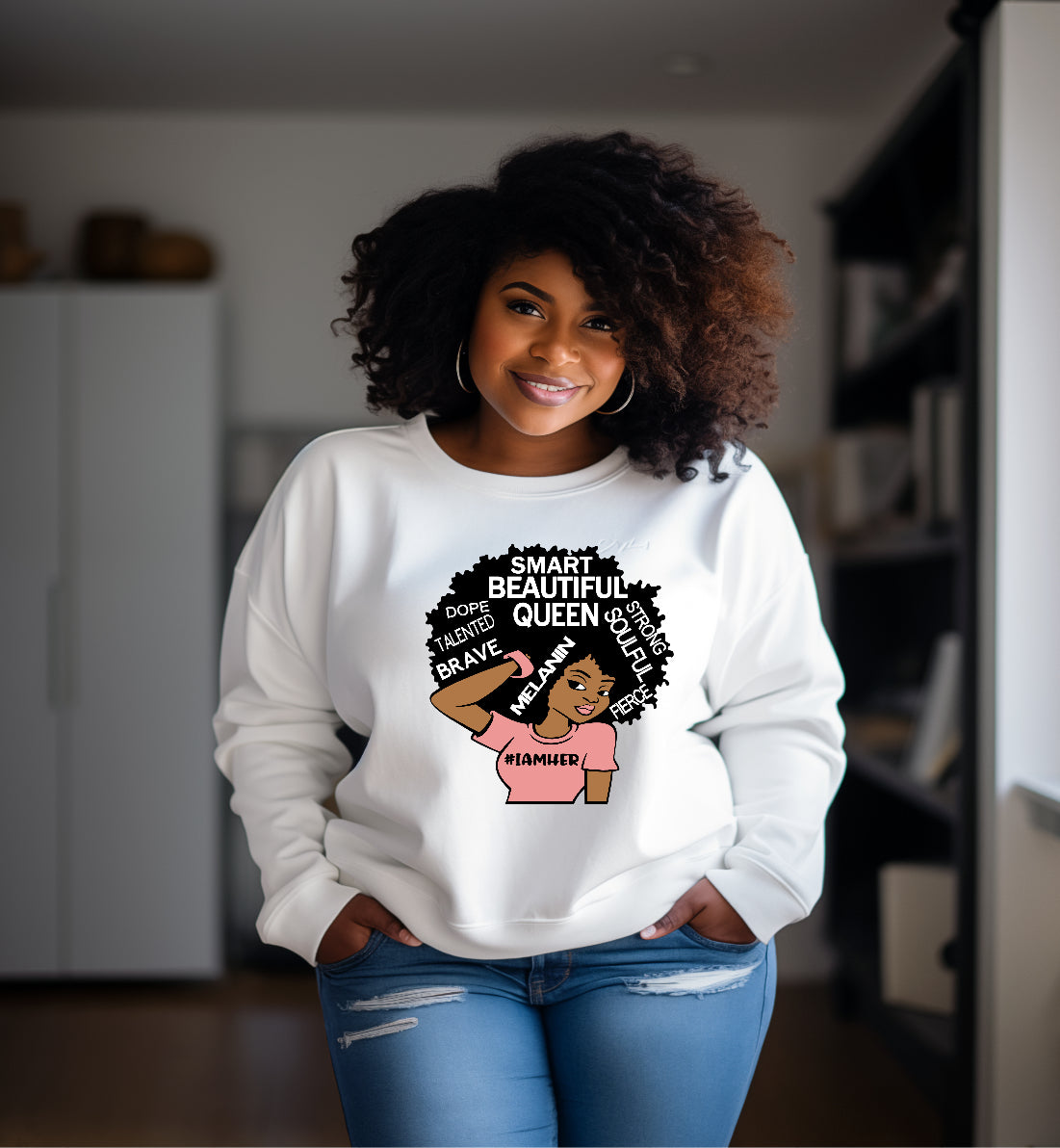 #IAMHER CUSTOM SWEATSHIRT