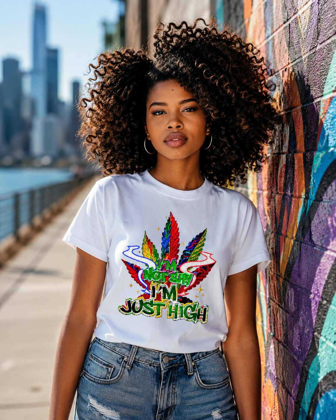 I'M NOT SHY I'M JUST HIGH