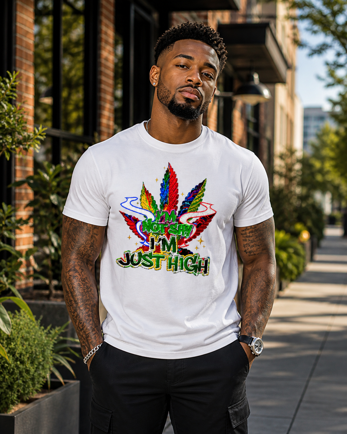 I'M NOT SHY I'M JUST HIGH