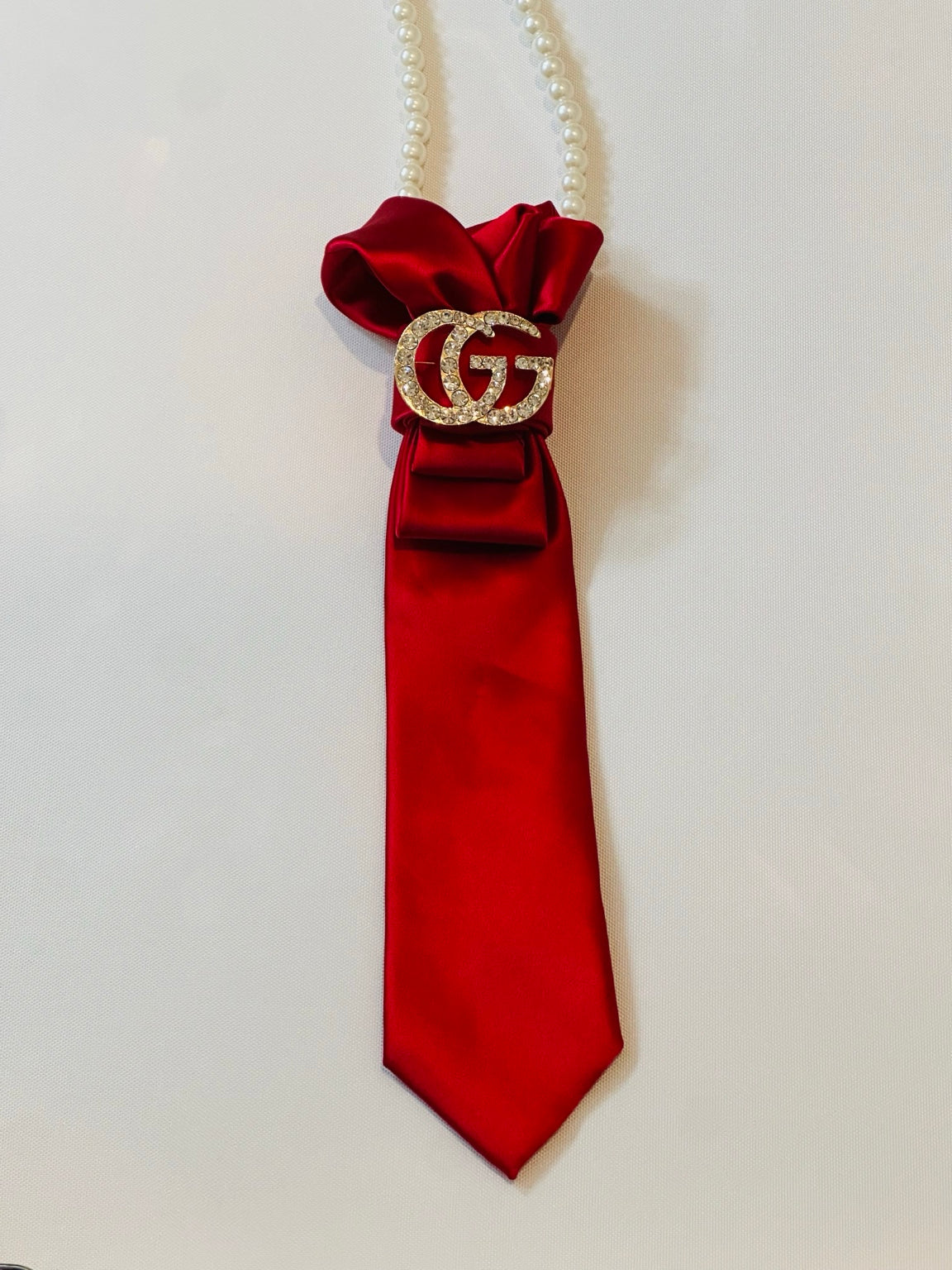 Red Statement Tie – Bold. Confident. Unforgettable.