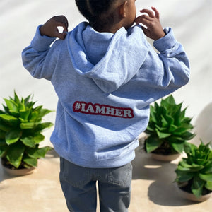 #IAMHER Princess Gray Hoodie