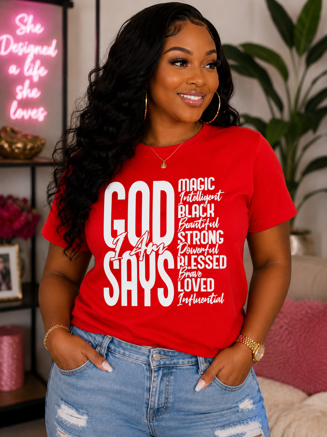 God Says Inspirational T-Shirt