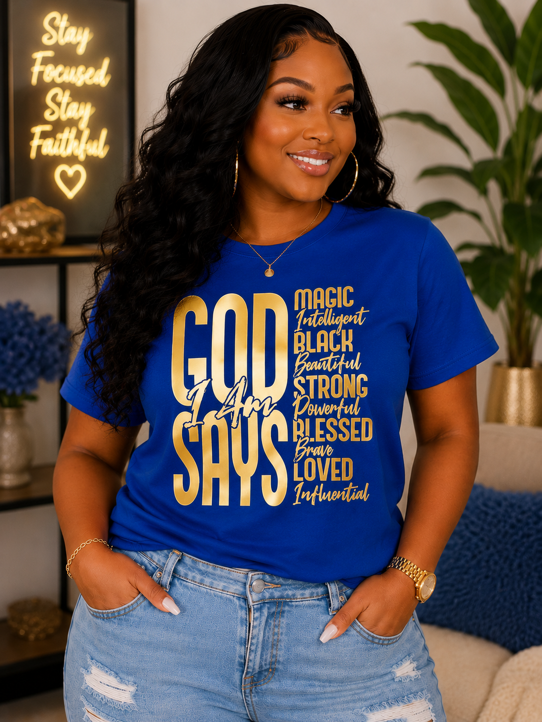 God Says Inspirational T-Shirt