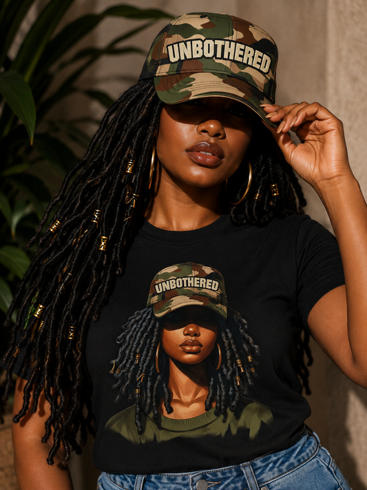 Unbothered Camo Queen