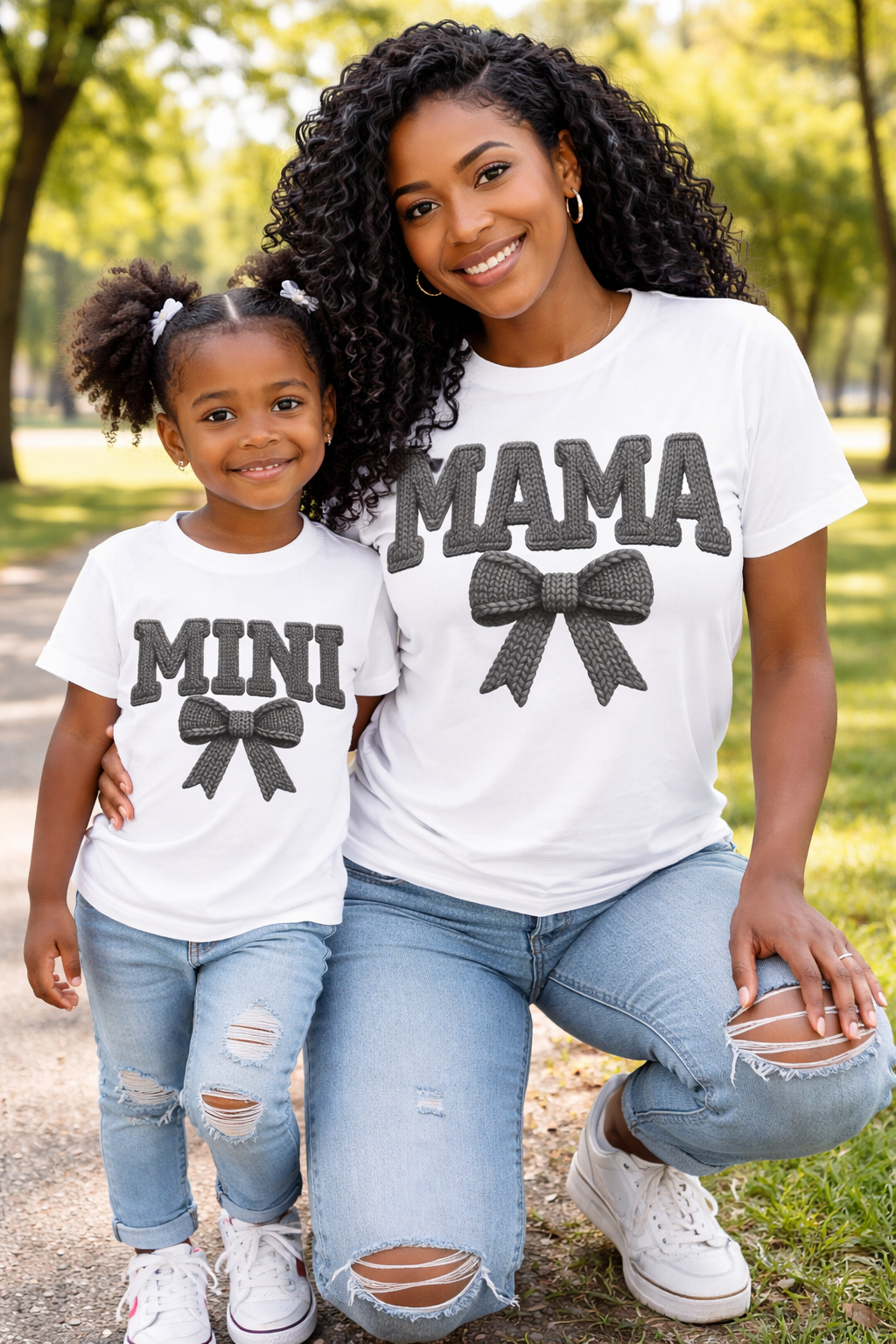 MAMA & MINI Matching T-Shirt Set