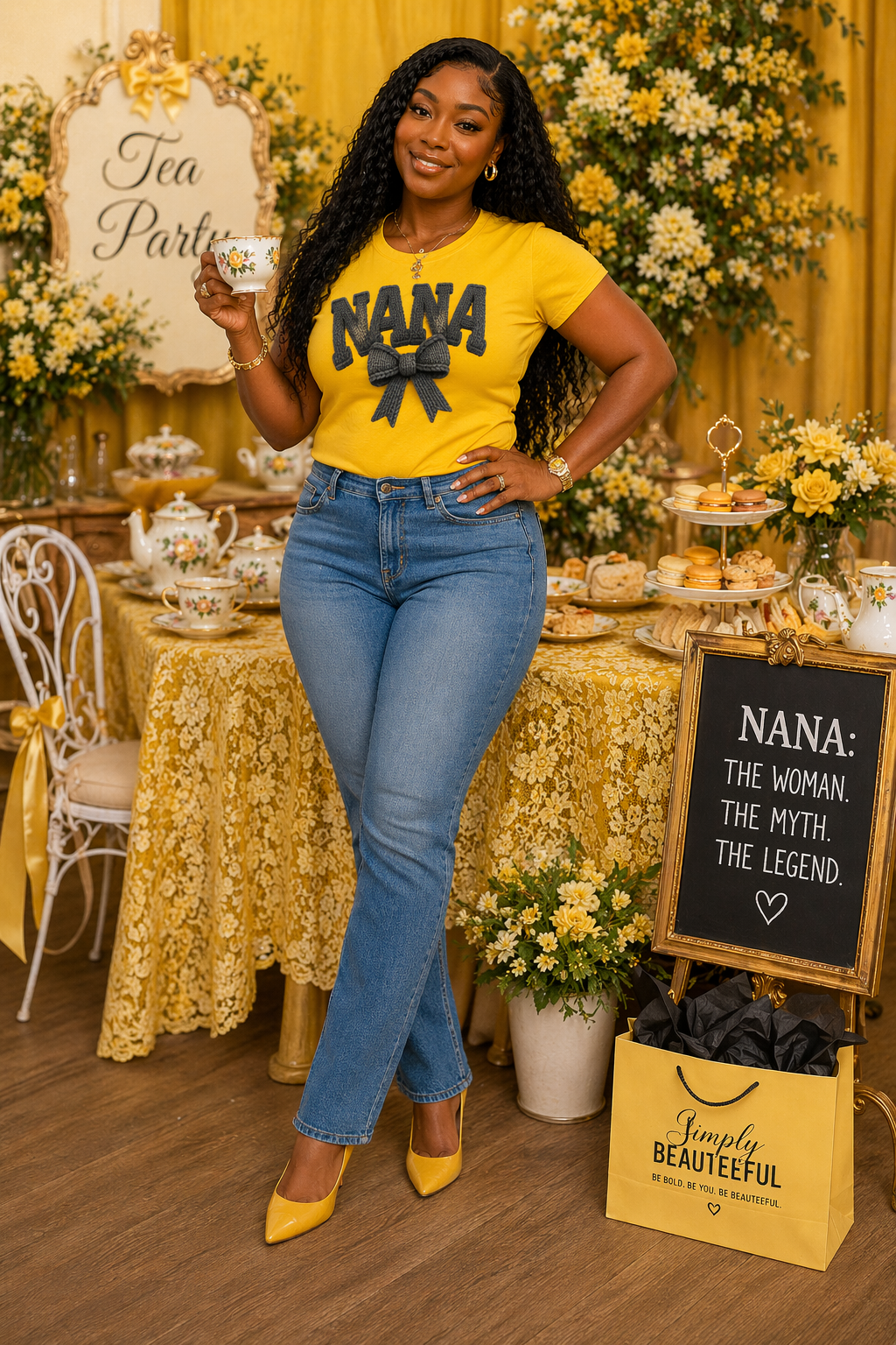 NANA Statement Tee – Bold & Beauteeful Edition 💛