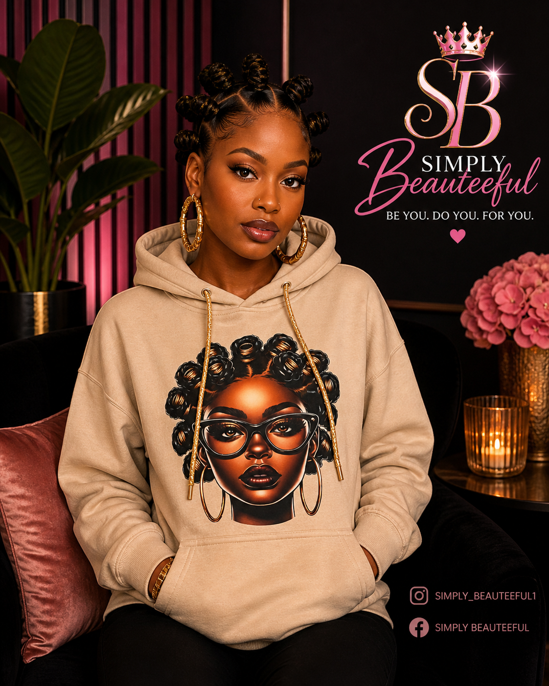 BANTU KNOTS HOODIE