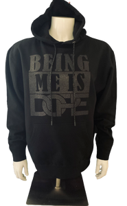 Being Me Is Dope  Black Hoodie