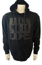 Load image into Gallery viewer, Being Me Is Dope  Black Hoodie
