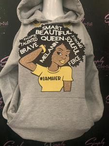 IAMHER HOODIE/YELLOW