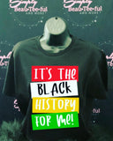 IT’S THE BLACK HISTORY FOR ME