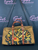 Customized Weekend Bag “Unapologetically Dope”