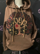 Load image into Gallery viewer, UNAPOLOGETICALLY DOPE HEATHER BROWN HOODIE
