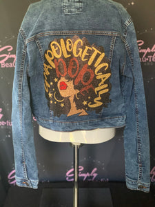 Unapologetically Dope Crop denim Jacket