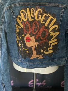 Unapologetically Dope Crop denim Jacket